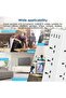 شريط طاقة متعدد المنافذ عالمي الاستخدام، 10 منافذ، كابل طاقة بطول 5 أمتار، منفذ USB-C واحد - 7
