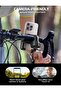 Double vibration dampening phone holder for bike/scooter. - 3