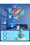 Creative 4-in-1 Night Light Projector for Kids Starry Sky Scene with Remote Control Rotatable Design - 6