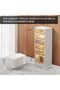 Shoe Organizer Box, 6-Tier Foldable Shoe Rack Organizer for Closet 12Pairs Plastic Shoe Rack - 3