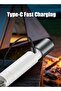 Optico Flashlight with Digital Display and Hook Telescopic Zoom 5 Lighting Modes Dual Light Design Mini Camping Flashlight Suitable for Camping, Hiking, Repairs, Work, and More - 8