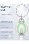 7 Pack LED Flashlight Keychain, Azonee, Mini Keychain Light 14 Lumen Portable Ultra Bright, Battery - 6