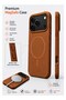 Apple iphone 17 Pro 5G 2025 Premium Soft Leather Shell with Magsafe Case Cover - 2