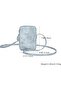 Yunben Mini Zippered Crossbody Bag Suitable for Mobile Phone with Customized Credit Card Slots |   Small. - 2