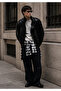 Men's Oversize Faux Leather Jacket - 3