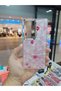 Samsung Galaxy S24 Ultra Compatible Daisy Shine Stone Flower Pattern Shiny Case