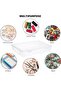Clear Plastic Storage Box with Lid, Large Clip Box, Clear Plastic Storage Container Bins with Latchi - 2