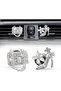 Crystal Car Air Vent Clips, 2-Pack Decorative Handbag and High Heel Design, Rhinestone Car Diffuser