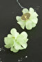 Flower Plastic Earrings - 2