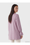 Lcw Everyday Lilac Soft Touch Women's Sweatshirt Tunic - 3