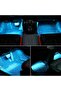 أضواء LED داخلية للسيارة، طقم إضاءة محيطية للسيارة مكون من 4 قطع يعمل بالـ USB، شريط إضاءة LED مقاوم للماء - 2