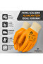 My Star Yellow Nitrile Coated Work Gloves 15g Nylon Knitted Size 10 Non-Slip Durable Professional - 3