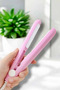 Compact and Light: Anti-Electricity Mini Hair Straightener - 7