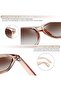 Classic Square Sunglasses for Men Women Polarized UV400 Protection | Lightweight Rectangular - 4