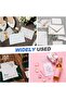4 x 6 Blank Greeting Cards and Envelopes, 50Sets Half Fold Note Cards and Envelopes 250g Thi - 6
