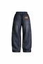 Dark Blue Denim Jogger Pants 19002 - 2