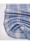 Light Blue Salmon Dark Blue Plaid Jacquard Interlock Fabric Soft and Stretchy Cardigan & Sweater Fabric 150X200 - 3
