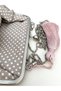 25x15 cm bird's nest themed 100% hand-embroidered linen light vintage bag - 4