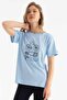 Unisex 100% Cotton Regular Fit Bicycle Printed T-Shirt - Cyclist Design T-Shirt - 3