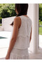 Original Oval Collar Embroidered Blouse - 4