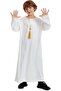 Boys Coat & Jacket Product Category Arabic Thobe Muslim Thobe Long Sleeve Kaftan Crew Robe National - 4