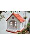 Decorative Garden and Balcony Bird Feeder with Heart Detail and Roofed Bird Nest Feeder - 5