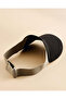 Women Black Woven Cap - 3