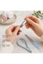Manicure and Pedicure Set 4 Pieces Nail Clipper Nail File and Nail Care Set - 3