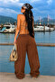 Y2K Baggy Vibe Gabardine Trousers - 3