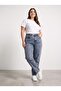 Girls' / Women's Plus Size High Waist Jean Pants