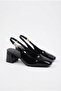 129-2655 Kut Open Toe 5 cm Thick Heeled Women's Shoes