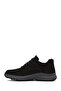 Men's Black Lace-Up Thick Soled Nubuck Leather Casual Sneaker Wm700005Dn - 3
