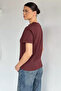 Coffee Women's Crew Neck Basic T-Shirt - 4