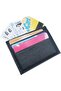 Card holder 8.3x0.5x10.5cm 4-slot ultra-thin minimalist wallet. - 5