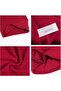Women's wool headscarf light purple 32x19cm double-layer warm. - 5