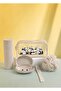 Travel Set with Panda Figure - 5 Piece Travel Set