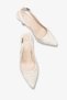 Jesiba Women's Evening Dress Shoes with Stone Heels - İnci - 3