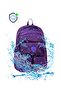👜 Purple Multi-Compartment Backpack