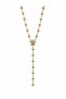Imported Gold Full Star Y Necklace