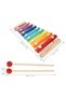 Wooden Xylophone for Kids – Rainbow Musical Instrument Toy with 2 Mallets | Educational Glockenspiel for Toddlers & Babies | Montessori Percussion Set for Early Learning, Rhythm & Motor Skills - 6