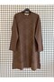 Trendy Raglan Sleeve Patterned Tight Fit Cold Yarn Knitwear Tunic-90 cm - 2