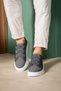 Zrc2653 - Premium Exclusive Men's Sneaker with Rubber Detail in Anthracite - 5