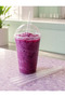Wide Thick Straws 8 mm X 26 cm Smoothie, Milkshake, Frozen Compatible 50 Pieces Transparent Color - 4
