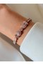 Xuping Bracelet Original Rose Gold Zircon Stone Bracelet