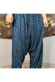 Authentic Village Salwar 100% Cotton Viscose Floral Patterned Comfortable Cut Women's Salwar with Net 38Size 100 kg - 5