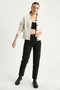 Women's Ecru Cardigan with Pockets - 6