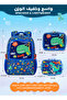 3PCS Kids Backpack Set, Dinosaur School Backpack with Insulated Lunch Bag & 3-Compartment Lunch Box - 7
