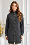 Patterned Beard Cardigan N3324 Anthracite