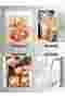 11 Pack Fridge Organizers with Egg Storage Tray, Stackable Refrigerator Organizer Bins with Lids, BPA-Free Clear Fridge Storage Containers for Fruit, Vegetable, Food, Drinks, Cereals, Eggs - 5