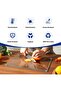 Glass Cutting Board 16"x12": Tempered Glass Kitchen Counter Protector - Durable- Scratch-Resistant, Heat-Proof - Clear Design - 2